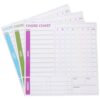 3pcs Reusable Magnetic Behavior Reward Chart for Teens Refrigerator