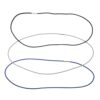 3pcs Rubber Bands for Trash Cans Elastic Band for Trash Bag Fixing