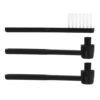 3pcs Vinyl Stylus Cleaning Brush with Hanging Design for Home Use