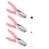 3 Piece Handheld Punch Set Stainless Steel Single Hole Punchers in 6Mm 3Mm 1.5Mm Sizes with Handles and Chip Collector for Paper and Cardstock Home Essentials
