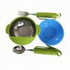 3 Pieces Stainless Steel Bowl Set, color to 1, New Chinese Style