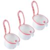 3Pk No-Drill Hanging Kitchen Sink Drain Basket, Under-Sink Storage Organizer