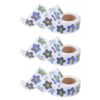 3 Rolls Flower Sticker Holographic Paper Reward Stickers