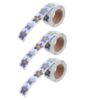 3 Rolls Holographic Flower Reward Stickers for Classroom Use