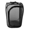 3X and Butterfly Habitat -up Black Kids Butterfly Net for Butterfly Moths Mantises Wasps