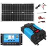 4000W Off-Grid Solar Panel Kit with 18W Monocrystalline Panel & 30A Charge Controller(220v)