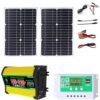 4000W Off-Grid Solar Panel Kit with 50W Waterproof Panel & 50A Charge Controller(Unique Colour)