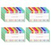 400pcs 10Hole Reward Punch Cards for Kids Behavior Incentive Cards