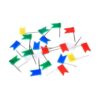400 PCS Colored Push Pins Bright Map Tacks Plastic Drawing Pins for Bulletin Board
