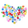 400pcs Colorful Pom Poms for Crafts, Plush Balls