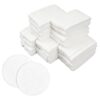 400 Pcs White Compressed Facial Sponges,Face Cleansing Sponge, Reusable Estheticians Compressed Makeup Facial Sponge,Round Wash Face Sponges for Makeup Removal,Exfoliating,Washing(20 Pack)
