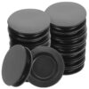 40pcs Piggy Bank Stopper PVC Black Bottom Cover for Money Jar
