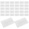 40pcs Self Adhesive PVC Label Holder Sleeves for Cards