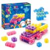 40Pcs Stretchable Soft Blocks, Montessori Sensory Toy for Toddlers 3+