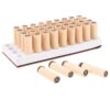 40pcs Wooden Alphabet Stamp for Journal Decoration and DIY