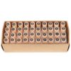 40pcs Wooden Letter Number Stamp Set for DIY Scrapbook Craft Projects