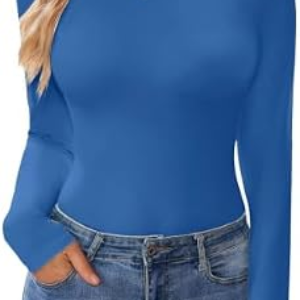 EKOUAER Turtleneck Tops