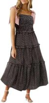 WENRINE Floral Maxi Dress