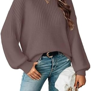 SUNNYMELODY Women Oversized Lightweight Sweater