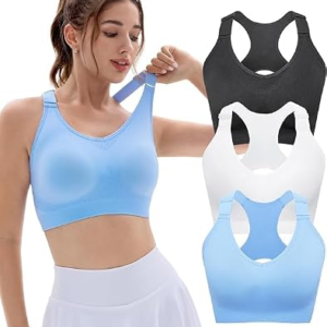 FITTIN Adjustable Sports Bra for Women: High Support for Workout Gym