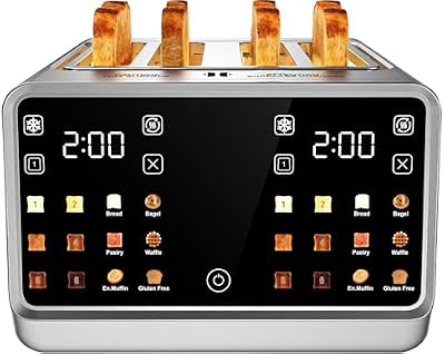 FOYOCONVEN 4 Slice Toaster