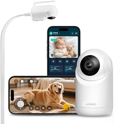 JARTOO 2K Security Indoor Camera & Mount