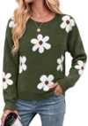 LIBSORGE Pullover Round Neck Sweaters