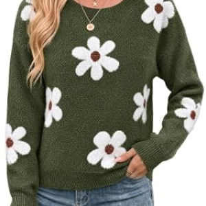LIBSORGE Pullover Round Neck Sweaters