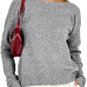CARACILIA Long Sleeve Lightweight Fall Sweaters