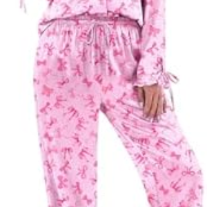 EKOUAER Womens Satin Pajamas Set