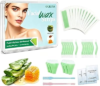 OGRFNS 64-Pcs Eyebrow Wax Strips