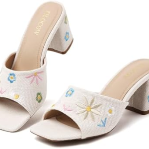 TILOCOW Chunky Heeled Sandals