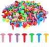 450pcs Paper Mini Round Fasteners Craft Brads Fasteners