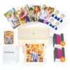 4×6 Photo Printer, Bundle 216 Sheets Photo Paper & 4 Ribbon Cassette, Beige