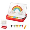 480 pcs Mushroom Nails Pegboard Creative Puzzle Blocks