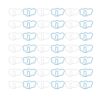 48pcs Cute Cloud Paper Clips for Journaling, Metal and Plastic