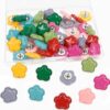 48 Pcs Flower Push Pins, Decorative Thumb Tacks Cute Bulletin Board Decor