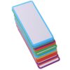 48pcs Magnetic Dry Erase Labels Repositionable Removable Coated Paper