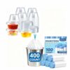 4 Gallon Drawstring Trash Bags&2 oz Jello Shot Cups with Lids