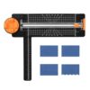 4 in 1 Paper Cutter,12 inch Rotary Trimmer,4 Blades 4 Functions Paper Trimmer,for Photo,Cardstock,Crafts,Scrapbooking Cutting Tool