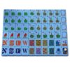 4 Layer American Mahjong Tiles Set - 160 Premium Acrylic Mah Jongg Tile Set