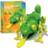 4M Chameleon Robot Building Kit for Kids Ages 8-12 – Motorized Walking Robot with Rotating Eyes & Shooting Tongue, STEM Biomimicry Engineering Toy, Learn Mechanics & Biology, Educational Gift