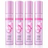4 Pack Mini Body Spray Cotton Candy Fragrance 0.5 Oz Each Sweet Scent Perfume Mist Compact Travel Size Body Spray for Daily Use