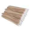 4 Packs Pet Cleaning Swabs Single Head Wooden Cotton Swabs