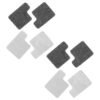 4 Pairs DIY Saline Power Magnesium Carbon Sheets Science Kit Parts