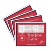 4Pcs 2026 American Mahjong Cards,Large Print Reference Guides for Beginners