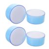 4pcs Blue Plastic Sponge Finger Moistener for Bills and Documents