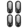 4pcs Charcoal Pencil Sharpener Sandpaper Sketch Board Clip Dual Use