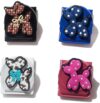 4pcs Chip Clips, Cute Clips for Chips and Other Food Bags, Strong Fridge Magnets Refrigerator Magnets, Heavy Duty Magnetic Clips for Fridge, whiteboard, Kitchen (Balloon Dog)
