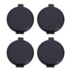 4pcs Fingerprint Ink Pad Privacy Security for Black Identification